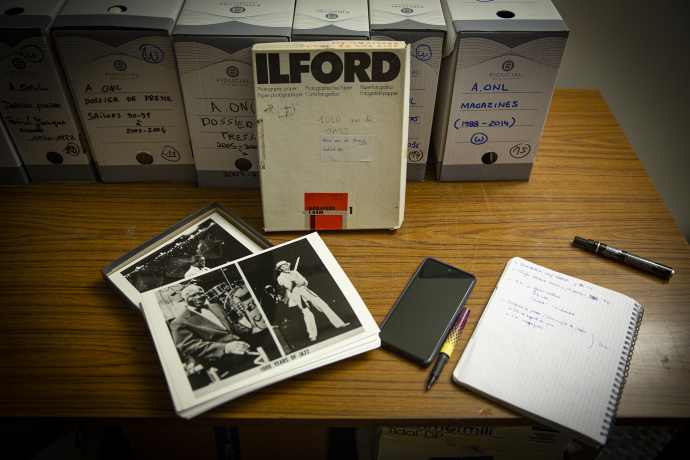 Collecte des archives publiques - Auditorium de Lyon - 2021 - Photo : Philippe Somnolet