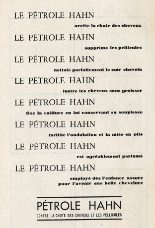Publicité parue dans la presse, sd - 228ii/594