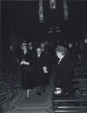 Reportage sur la visite de M. Spanel à Lyon en février 1957 - 2PH/14