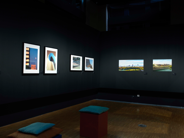 Scénographie de l'exposition "Voir, vivre l'architecture" - Gilles Aymard