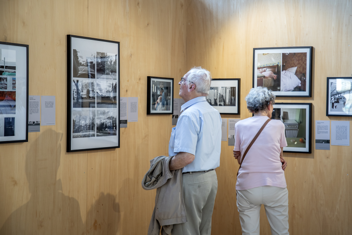 Scénographie de l'exposition "Images de ville" - S. Lowicki