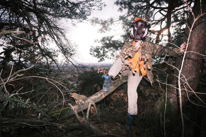  Axel Thiébaut, Nez dans le boudin, photo numérique